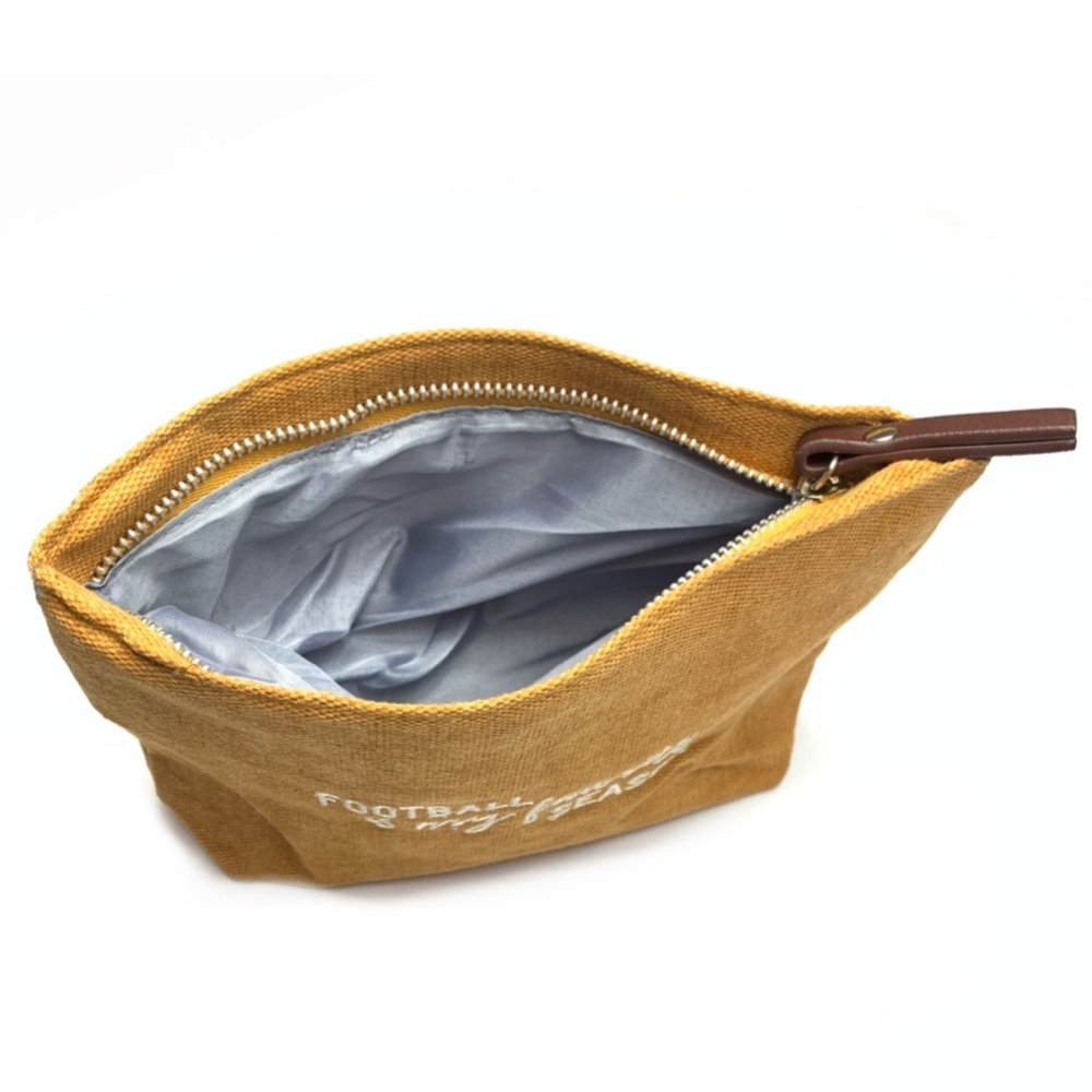 FOOTBALL IS MY FAVORITE SEASON Zippered Bag - Picture 2 of 8